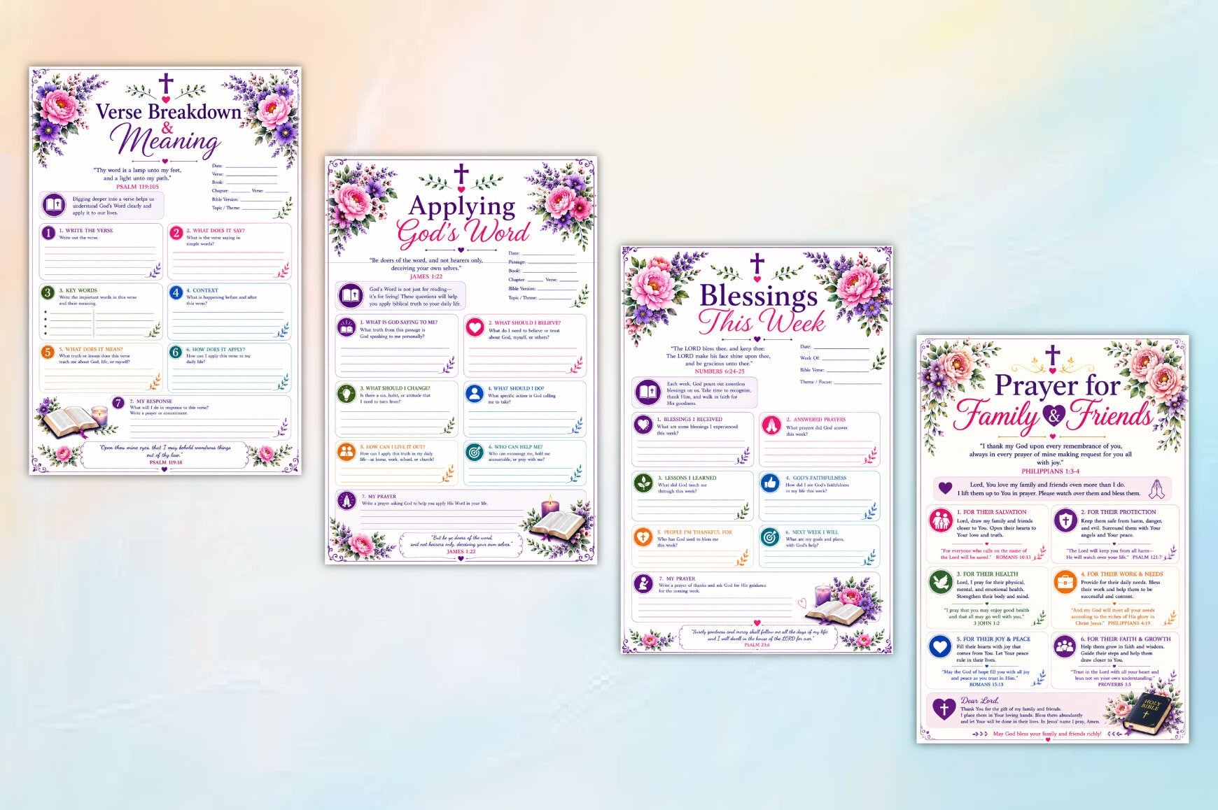 Scripture Study Reflection Journal