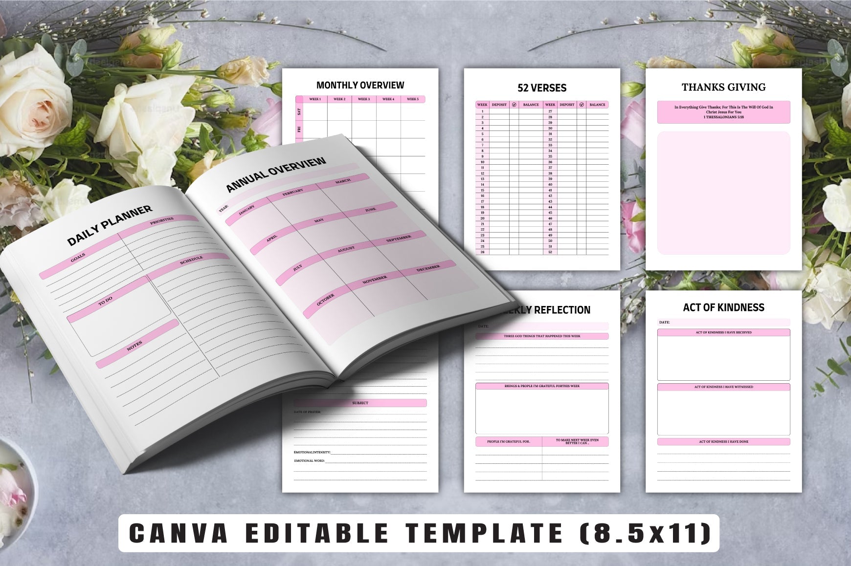 Bible Devotional Planner