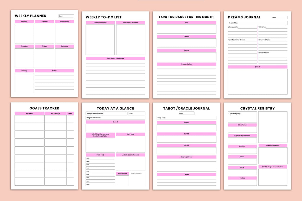 Witchy Studio Planner