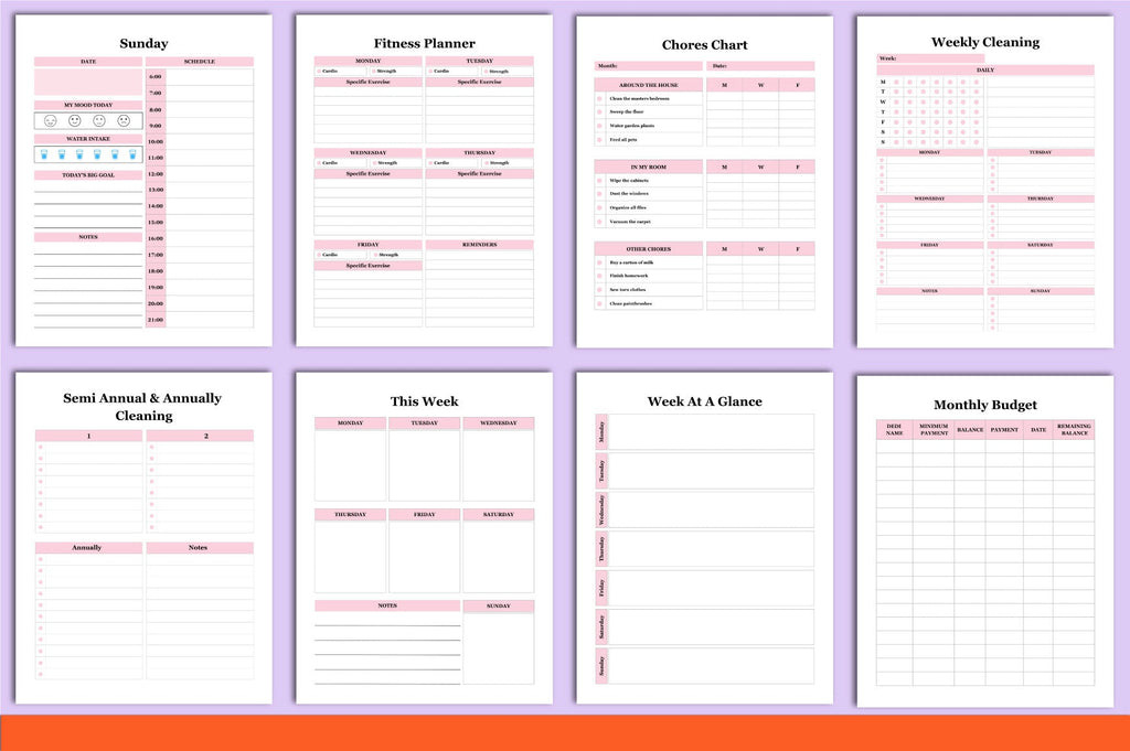 Busy Mom Planner