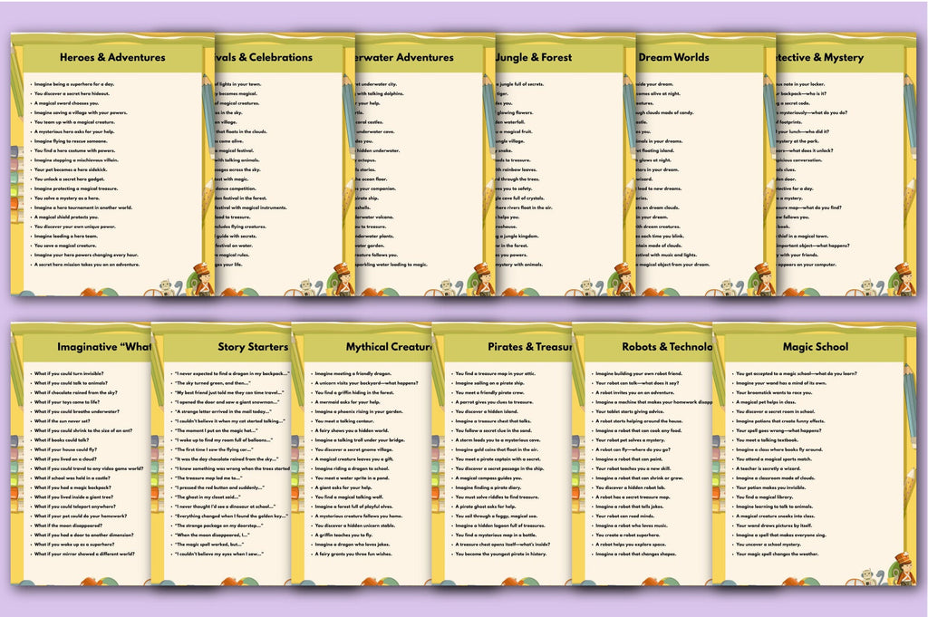 Creative Kids Story Vault Graphics Planner