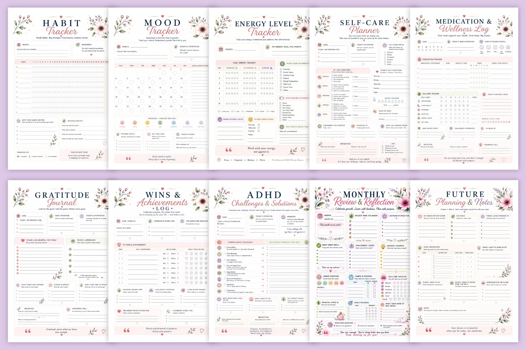 The Balanced Adhd Woman Planner