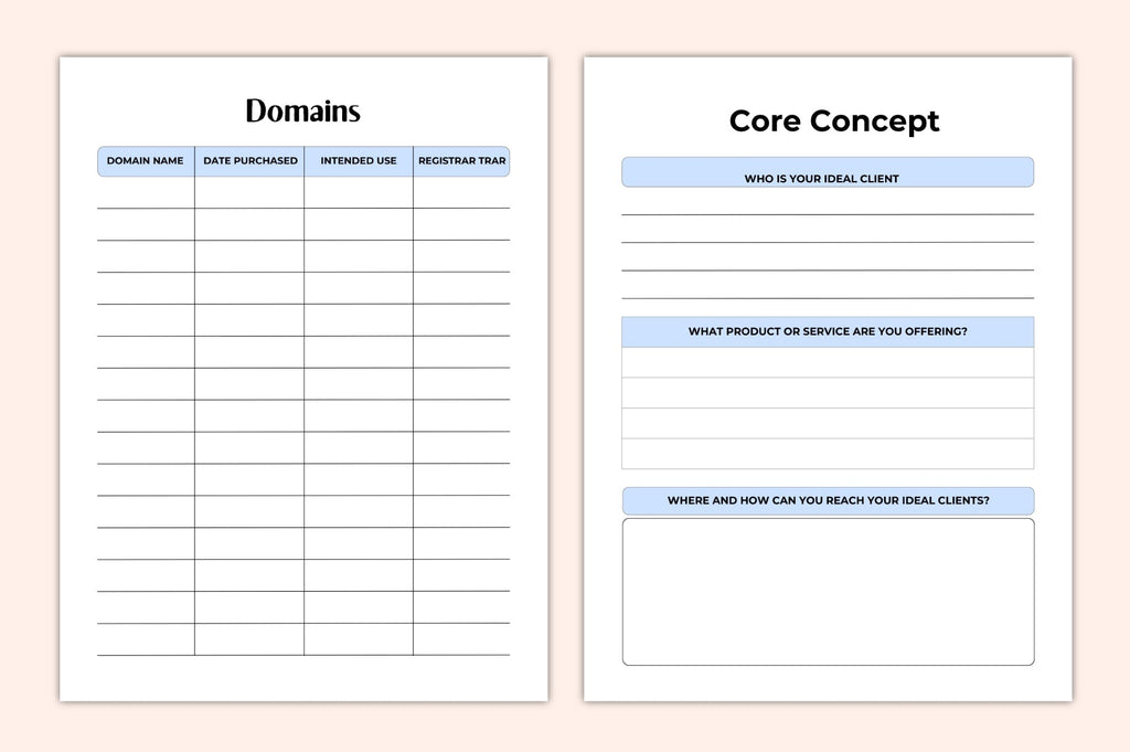Website Strategy Planner