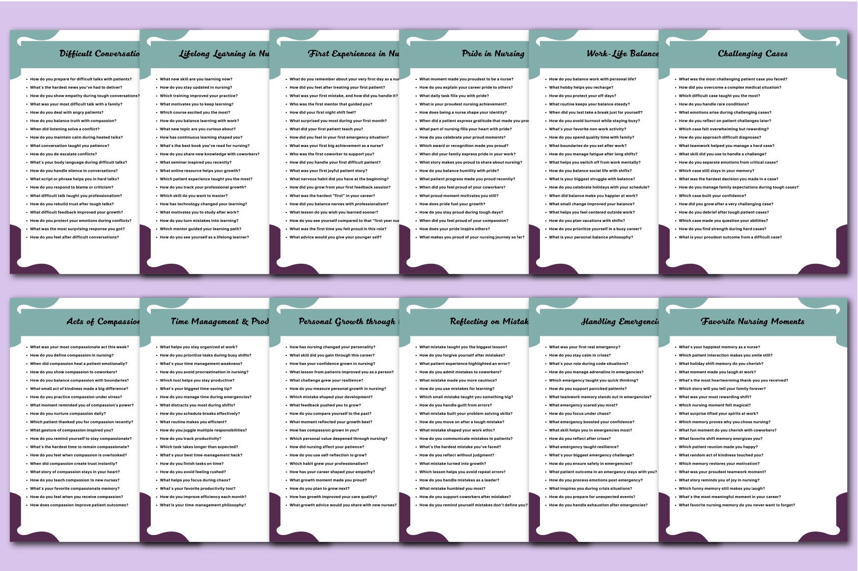 Nurse Reflection Prompts for Personal Growth