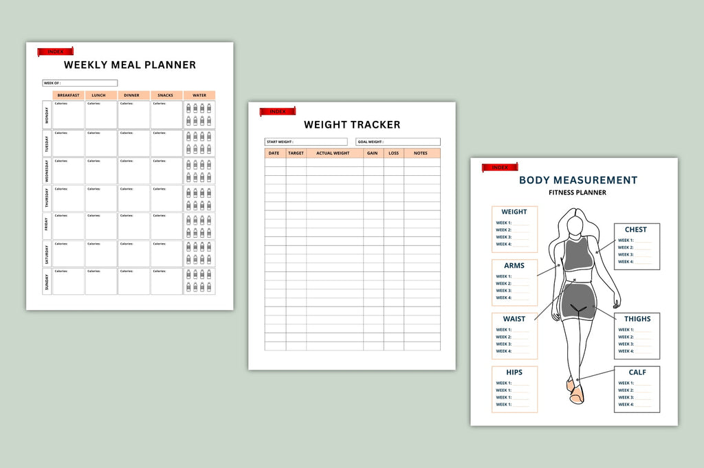 Workout Fitness Planner