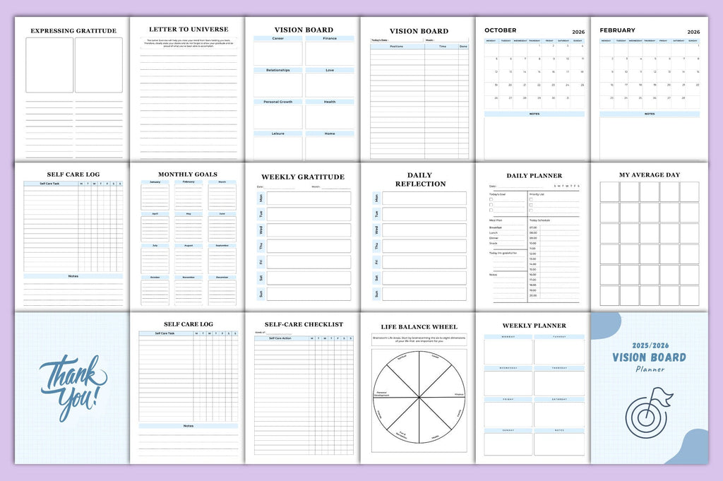 Vision Board Planner