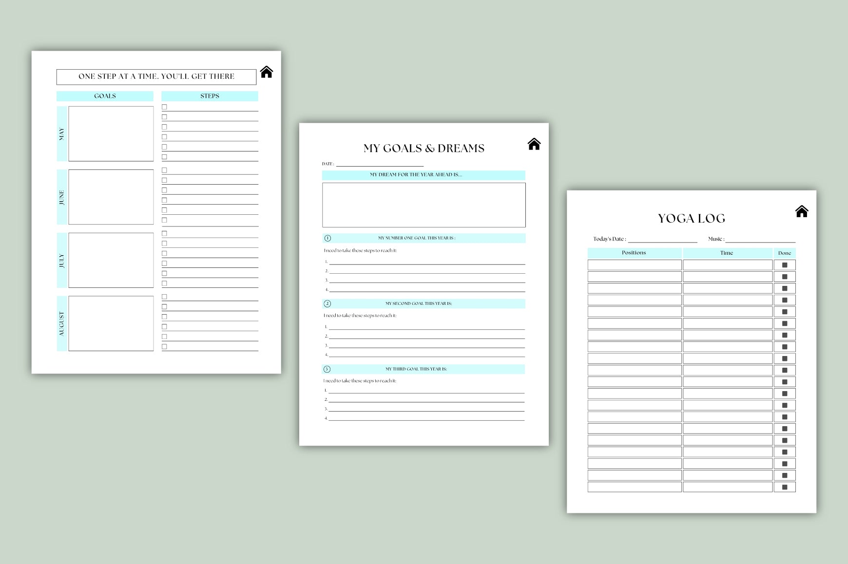 Future Vision Goals Workbook