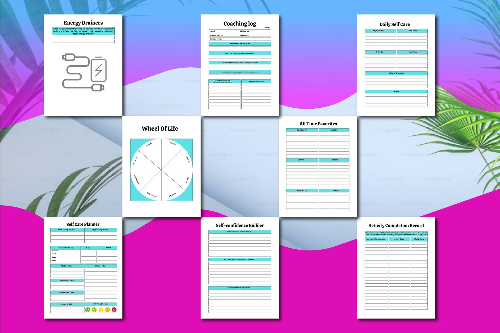 Life Self Help Planner