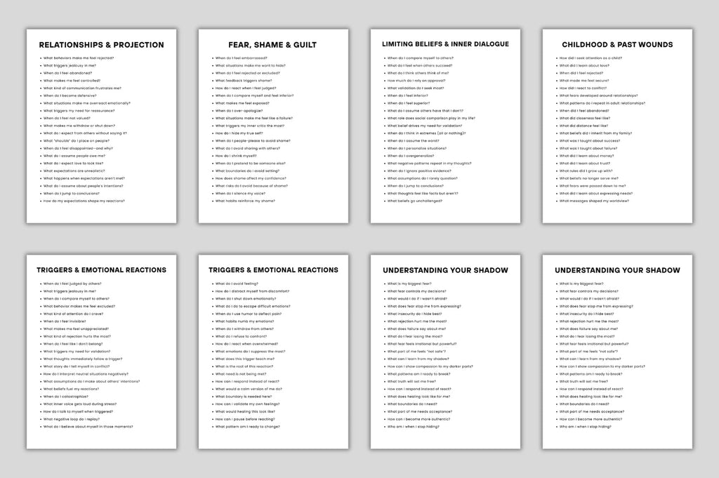Shadow Work Prompts