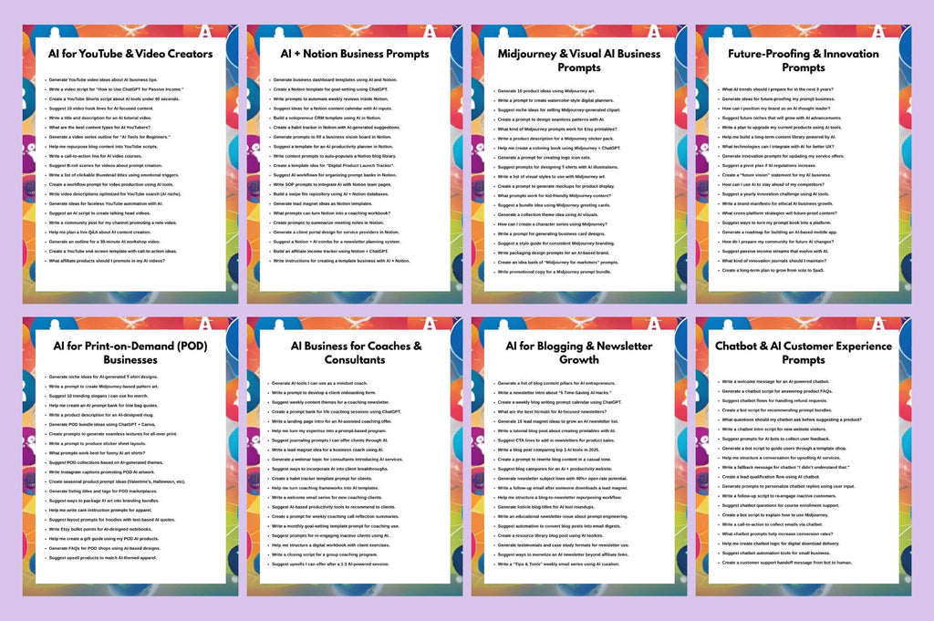 AI Business Playbook Prompts