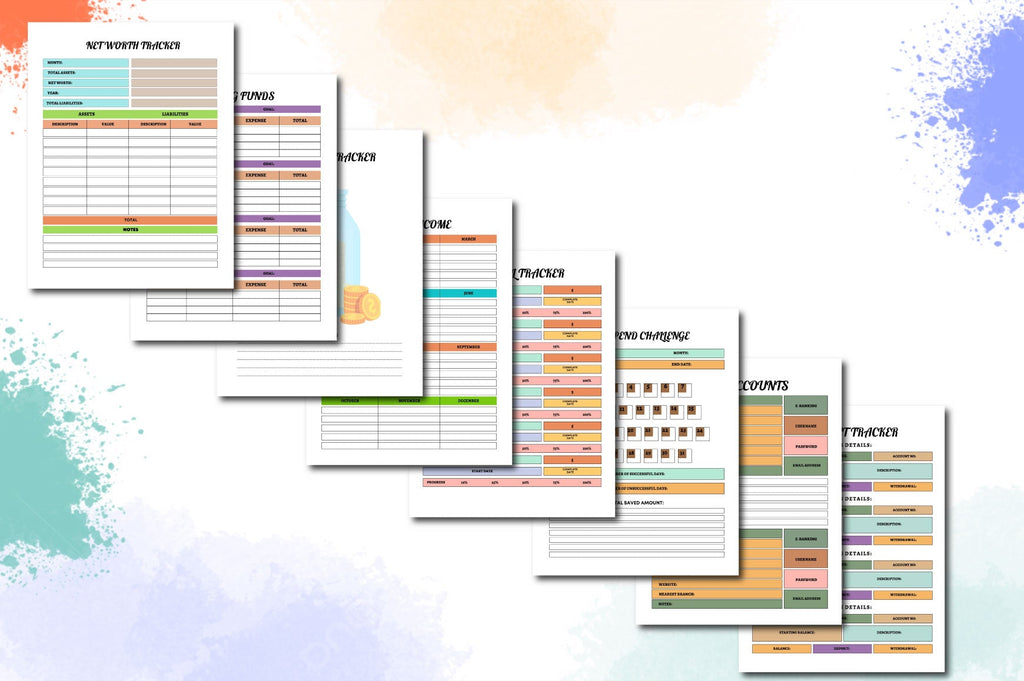 Rainbow Budget Planner