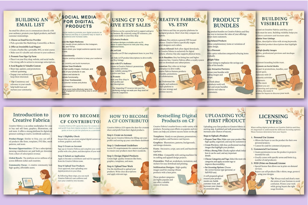 Etsy Creative Fabrica Success Planner