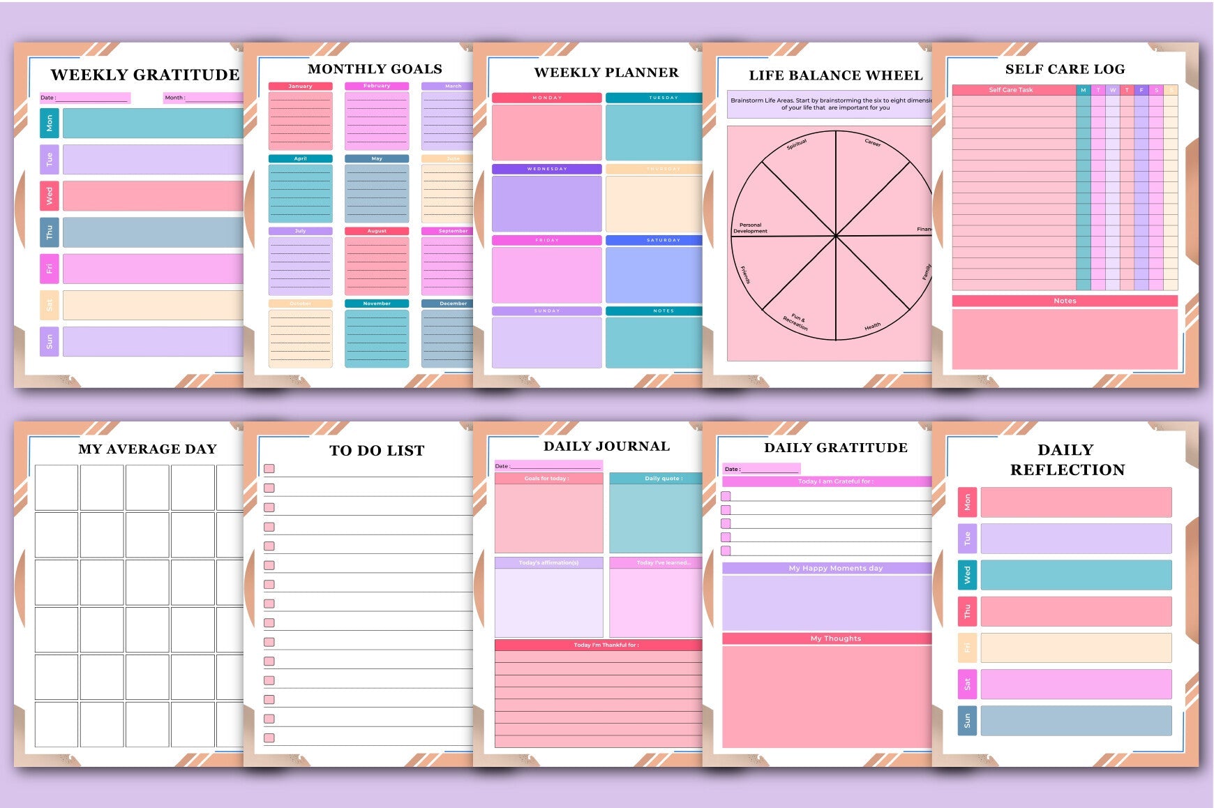 Vision Boards Planner