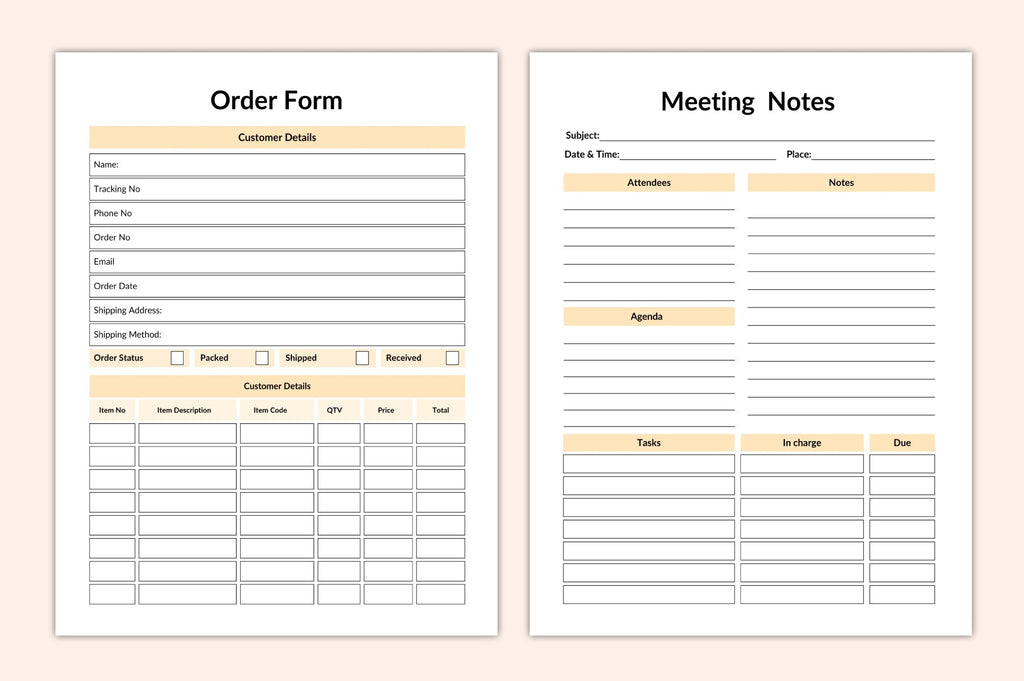 Creative Craft Business Planner
