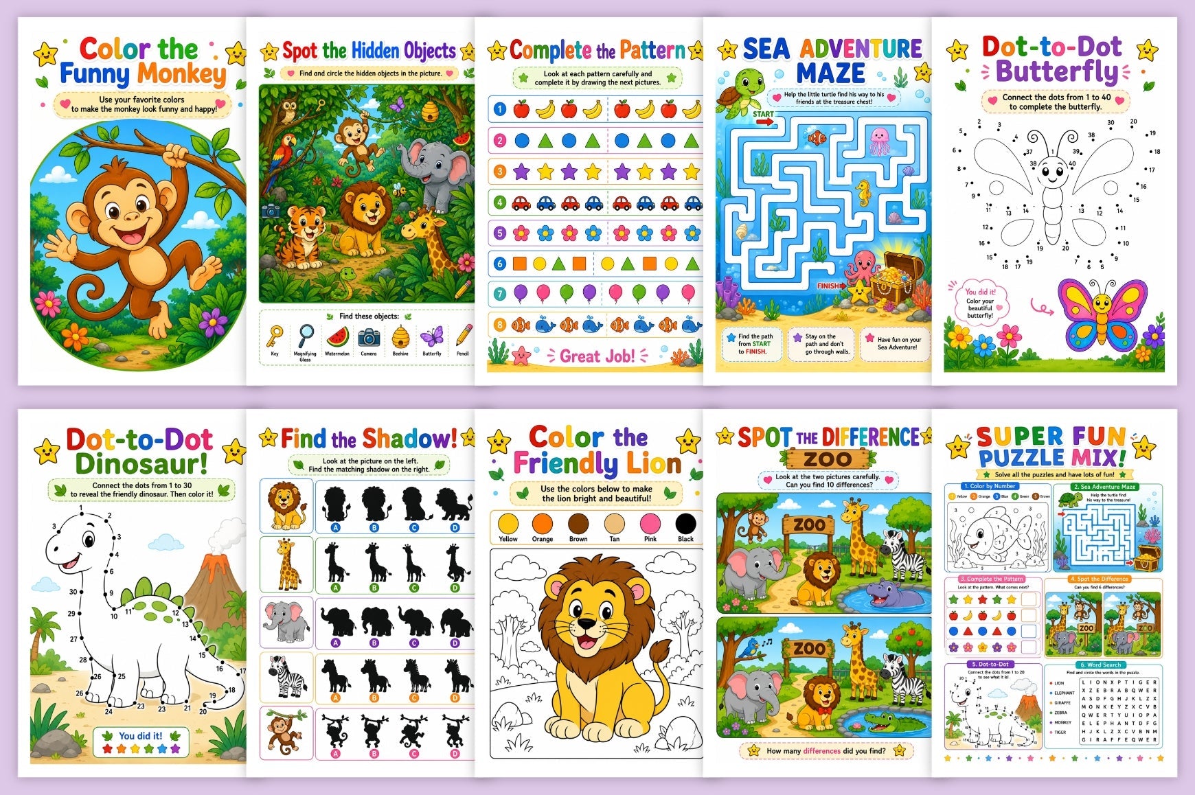 Big Activity For Kids Book