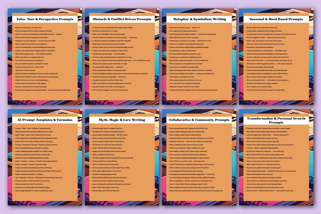 AI Writing Creation Prompts for Inspiration