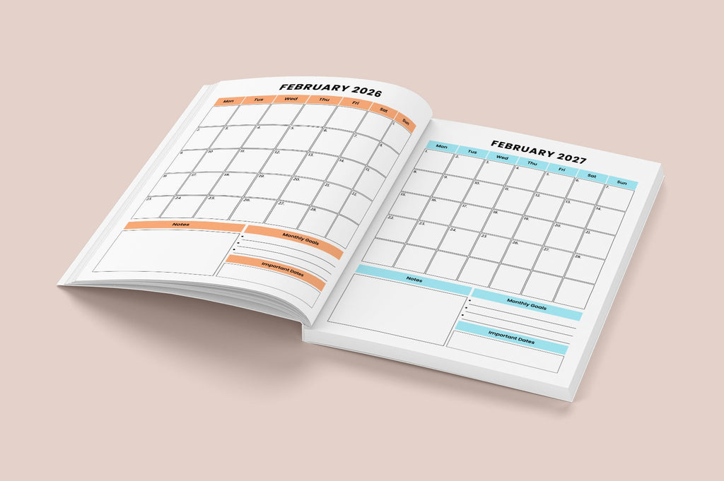 Monthly Goal Planning Planner