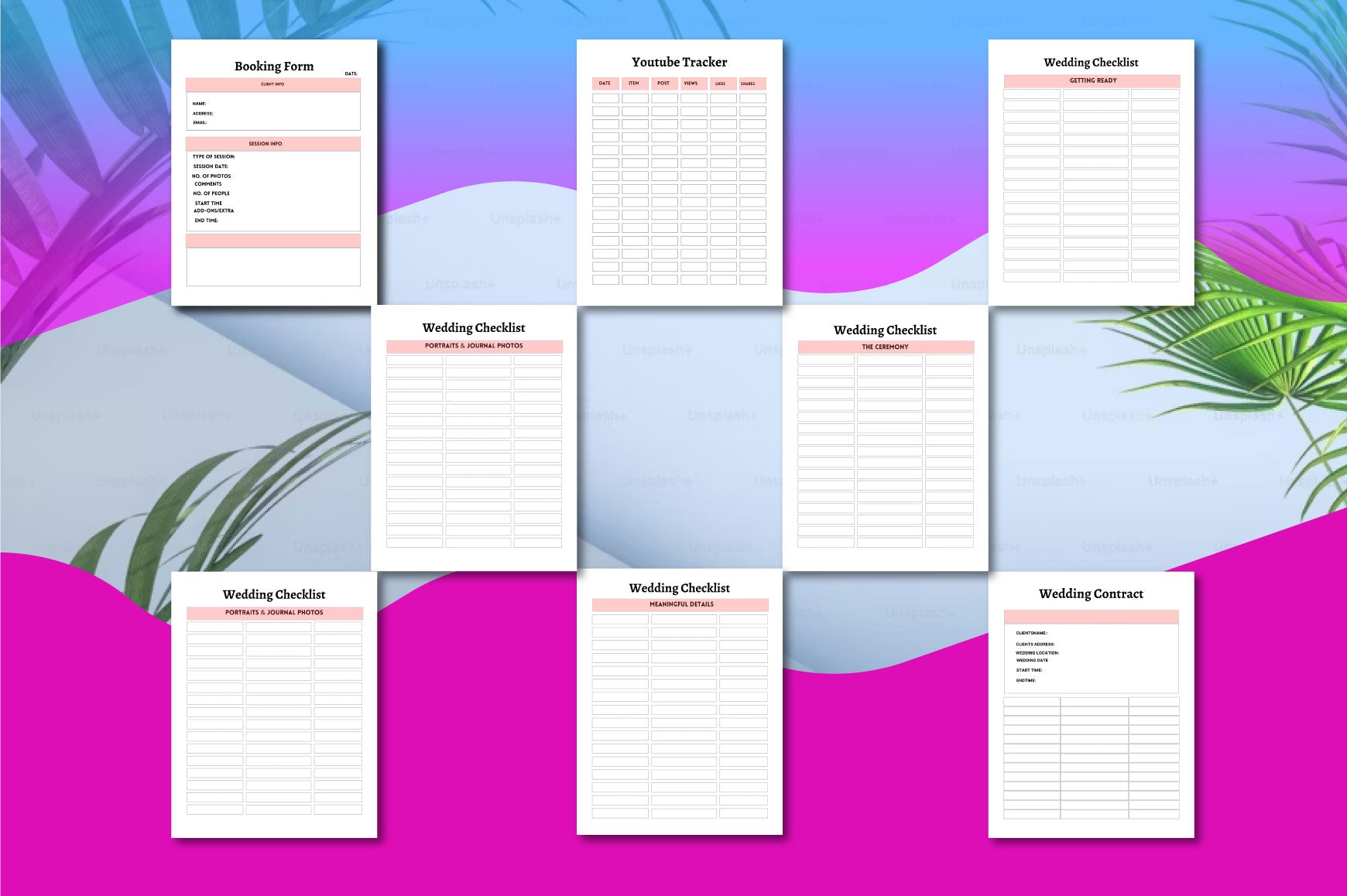 Photography Planner