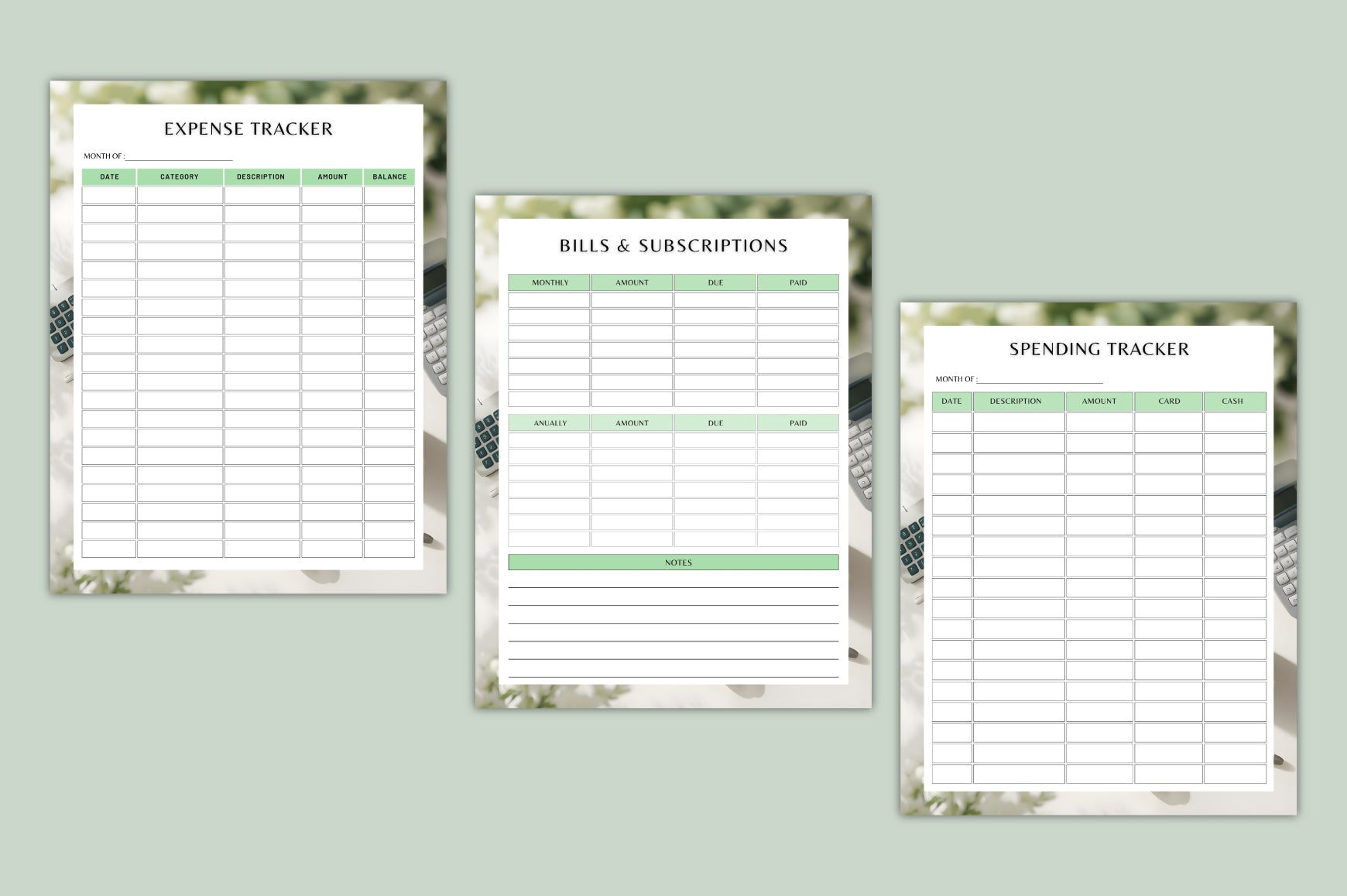 Budget Savings Planner