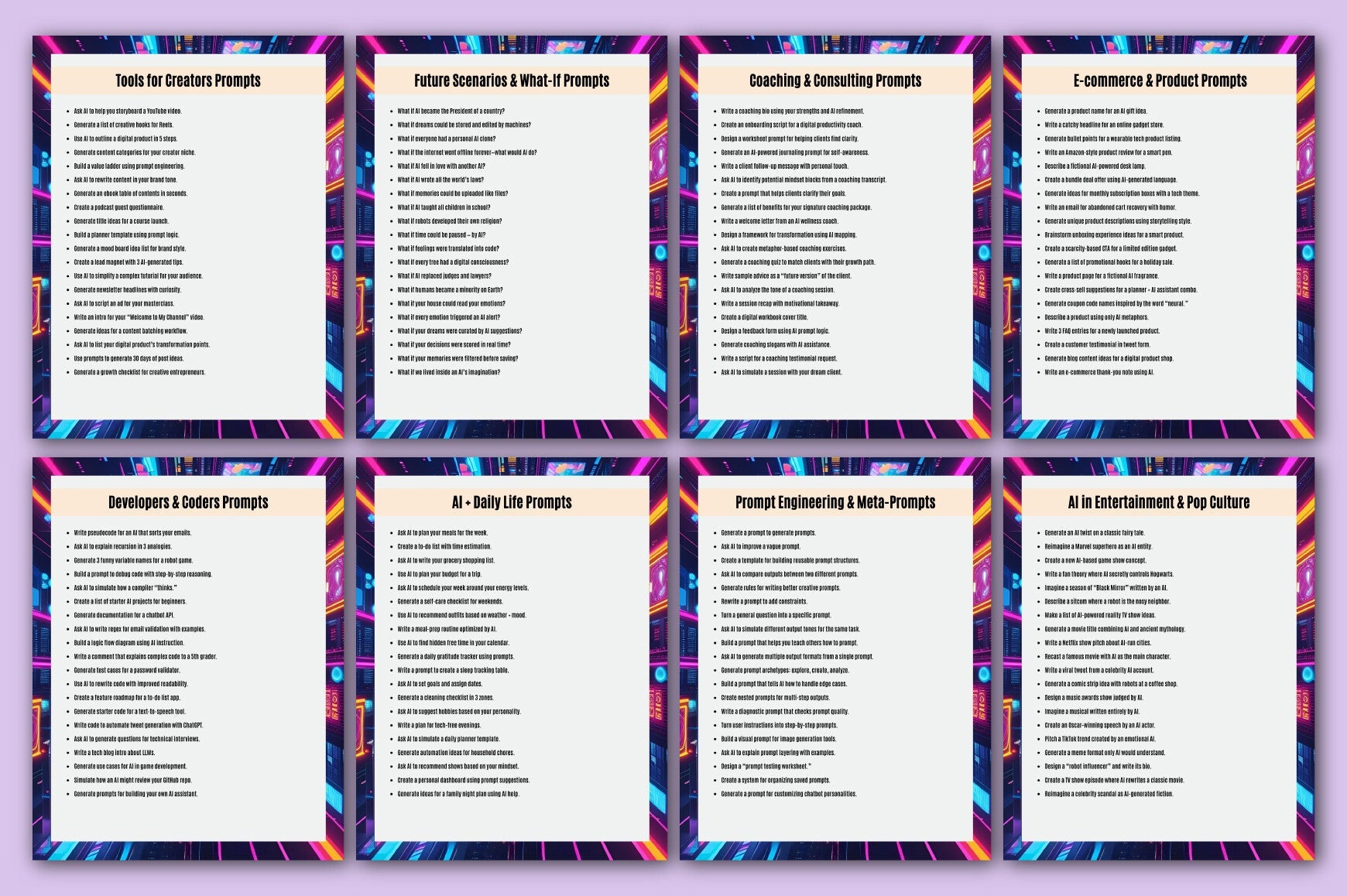 AI Ideas Unleashed with Prompts