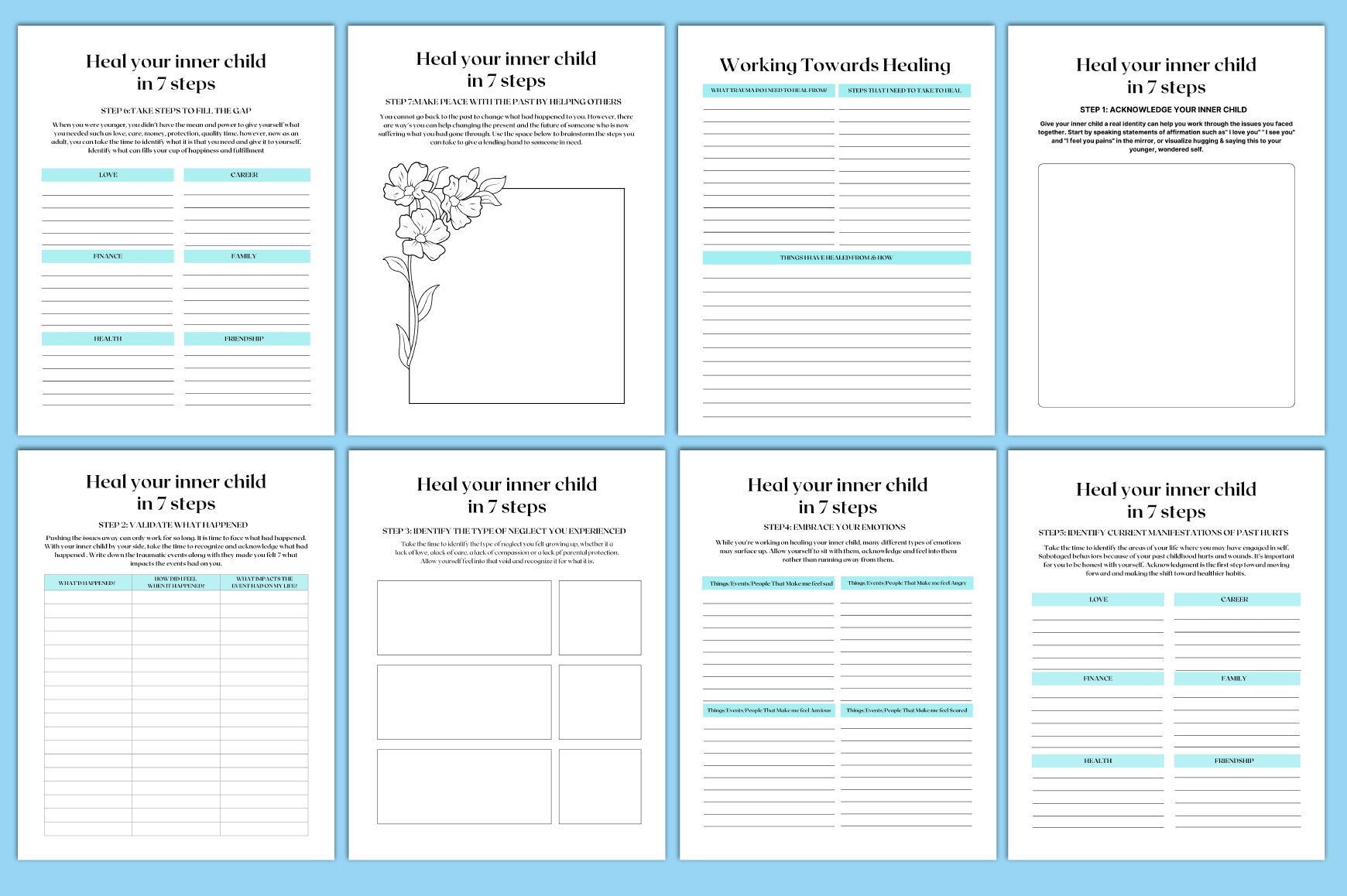 Editable Mega Therapy Journal