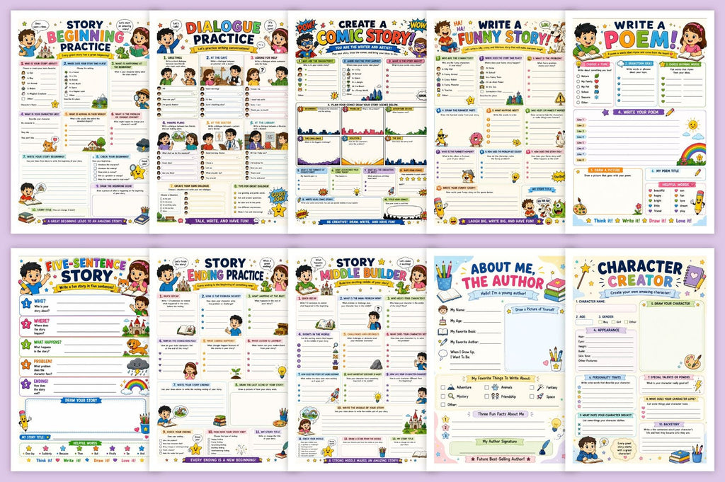 Creative Writing For Children Workbook