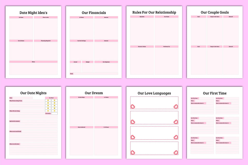 Couple's 50 Question Planner