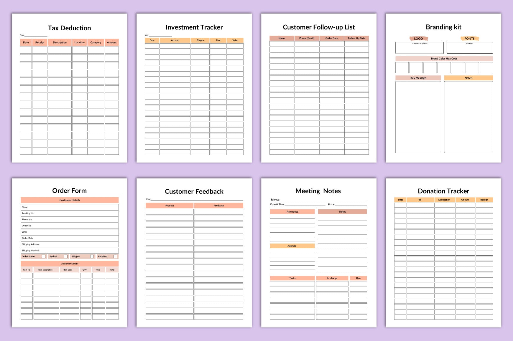 Craft Business Planner Guide