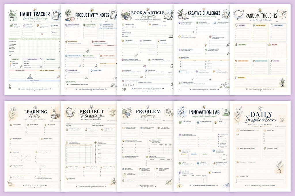 Creative Mind Notebook Book
