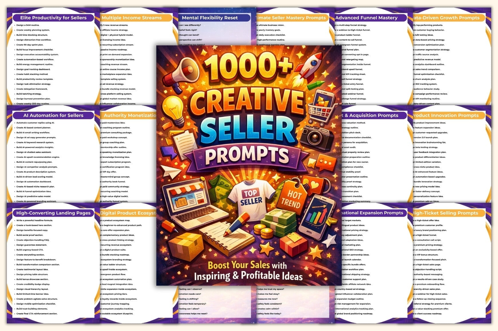 Creative Seller Prompts