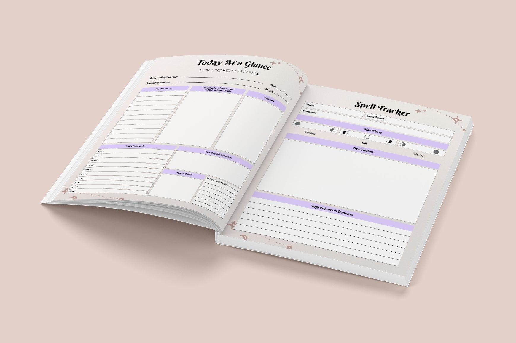 Mystic Witchy Planner
