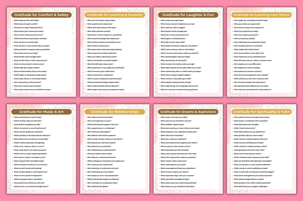 Grateful Soul Prompts