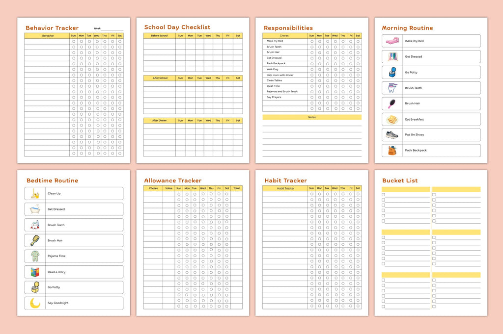 Kids Productivity Chore