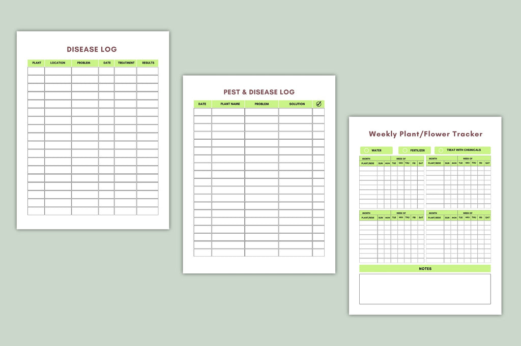 Grow Smart Garden Sheets Planner