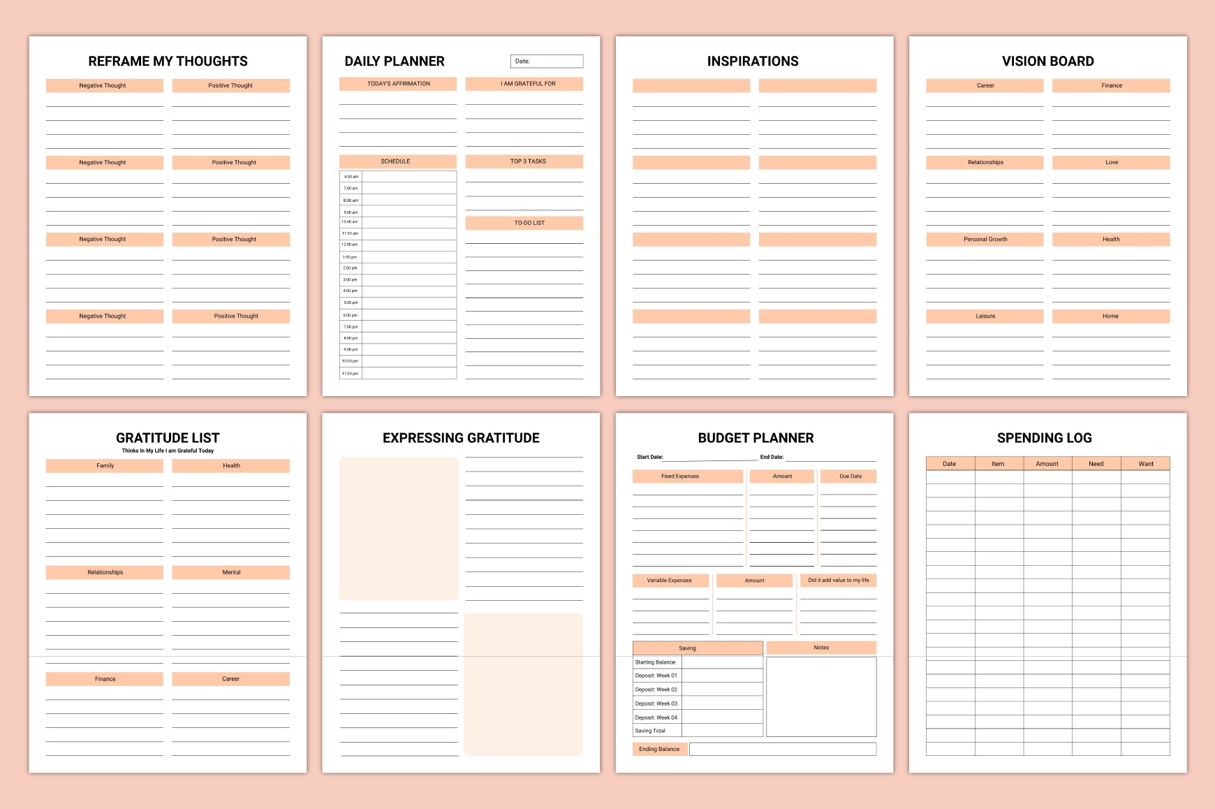 Mindset Reset Journal