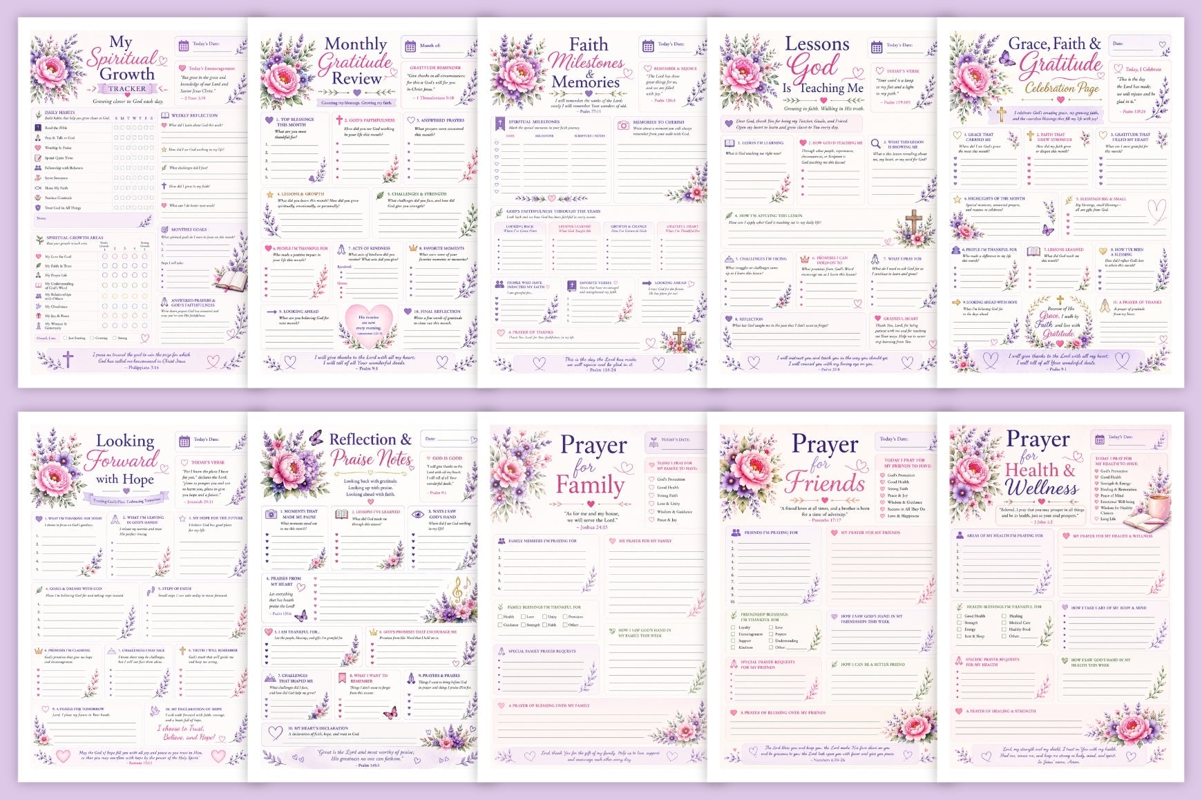 Faith Grace Gratitude For Women Journal