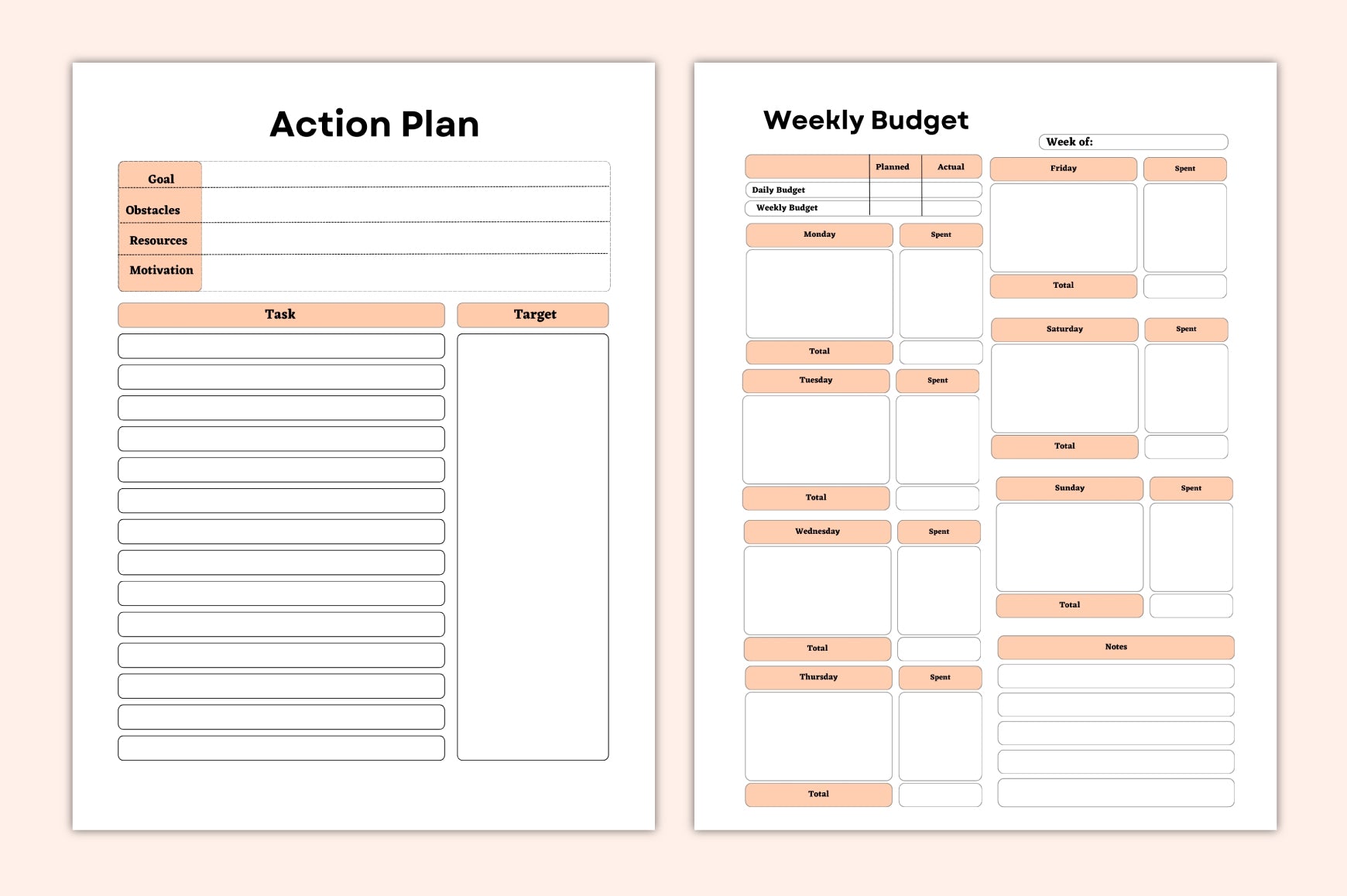 Side Hustle Startup Planner