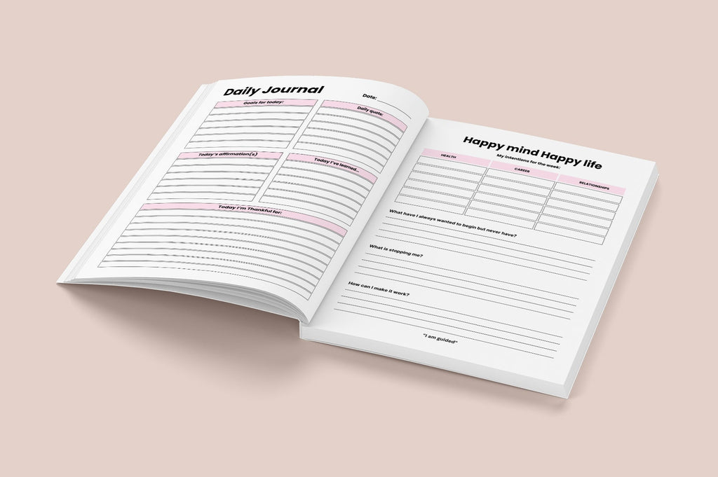 Mindful Self-Care Wellness Journal