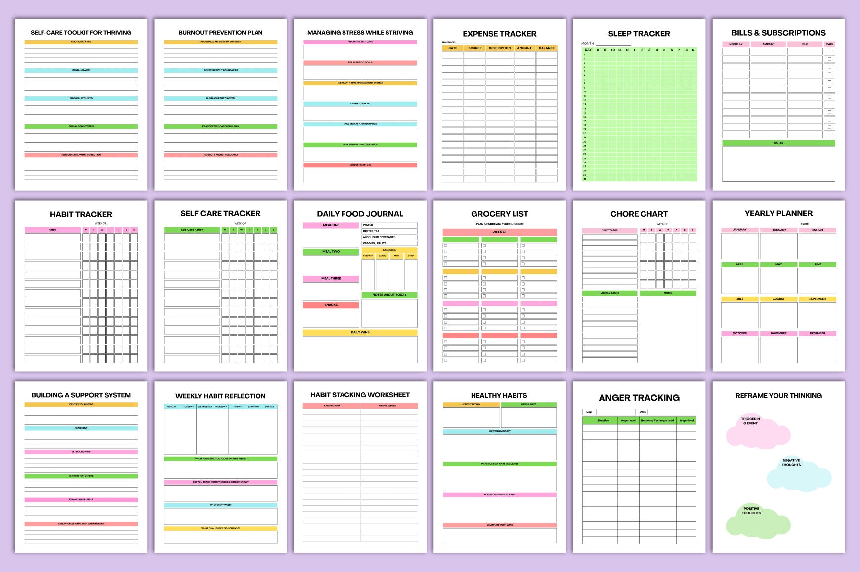 Thrive Strive Planner