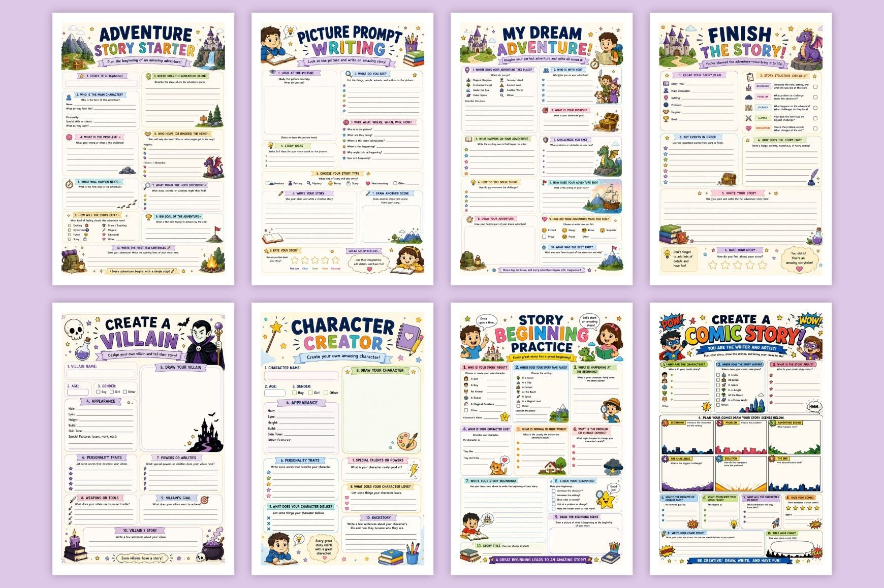 Creative Writing For Children Workbook