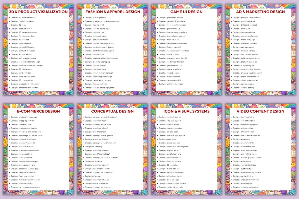 Creative Prompts for Designers