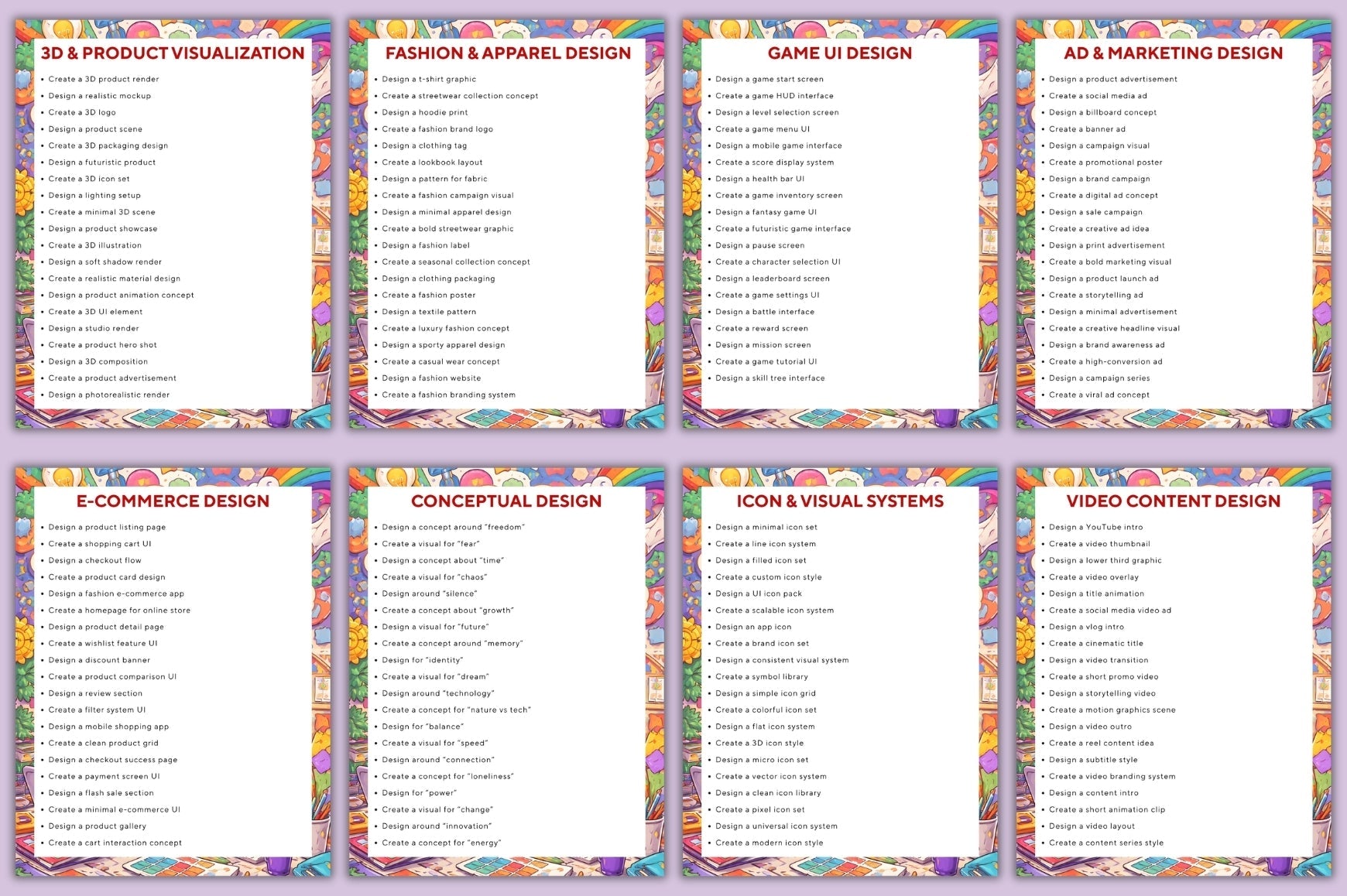 Creative Prompts for Designers