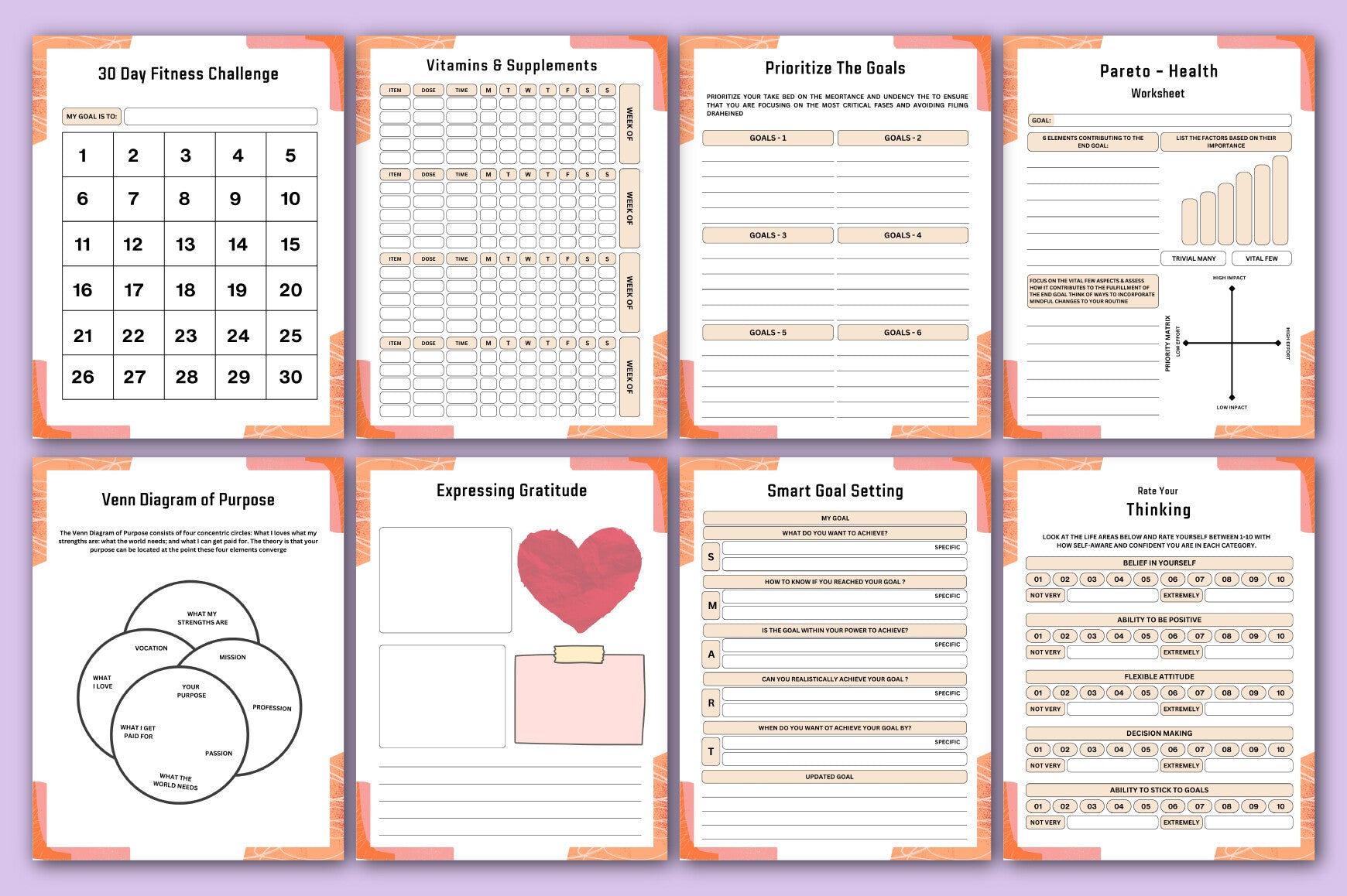 Mental Burnout Support Workbook