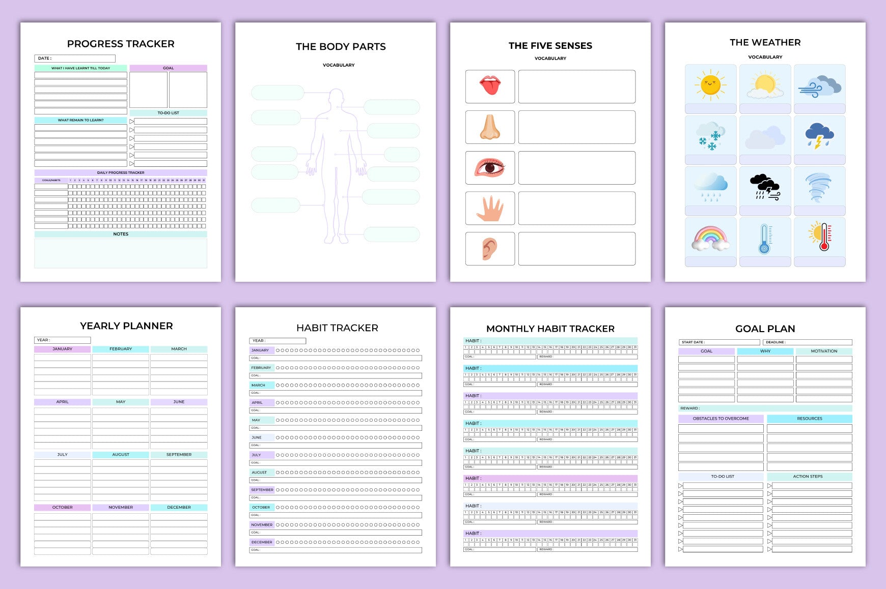 Language Learning Planner