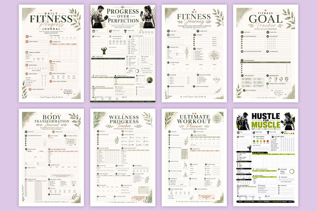 Daily Fitness Progress Journal