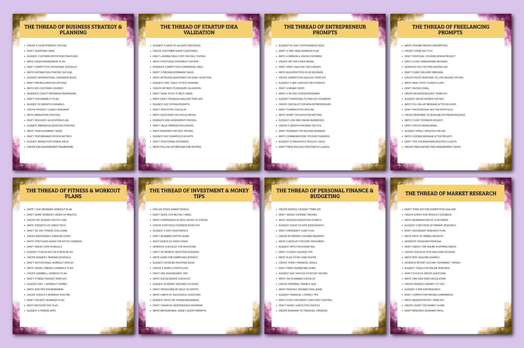 The Creative Loom of Prompts