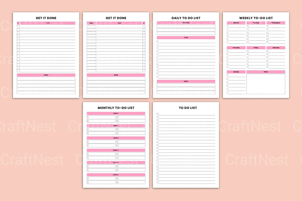 ADHD Printable Planner productivity strategies for ADHD success