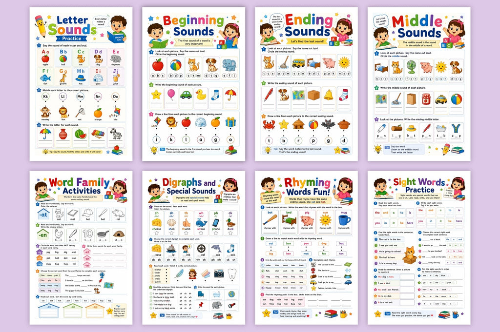 Learn To Read With Phonics Workbook