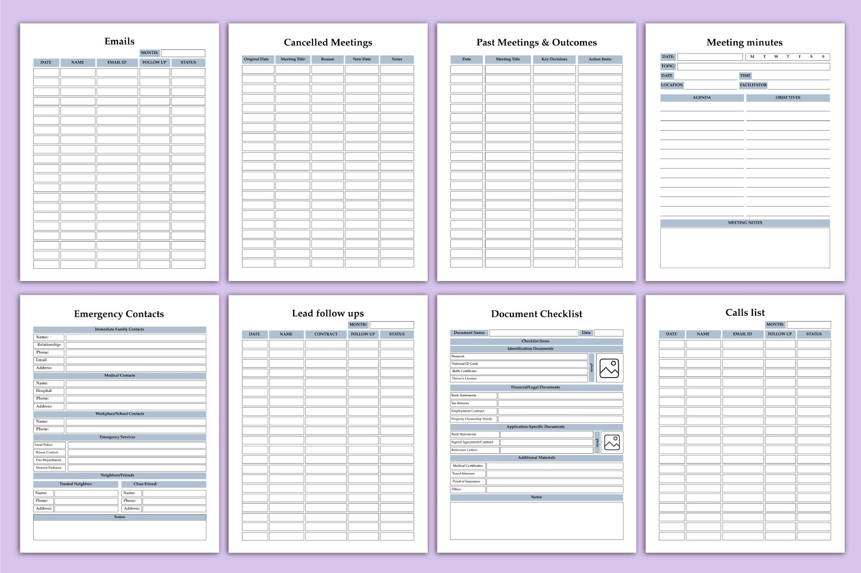The Work Office Planner