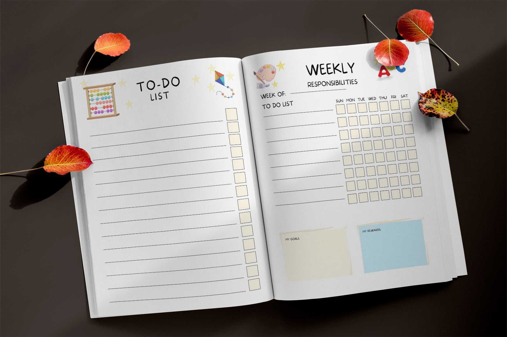 Kids Planner: Organize and Inspire